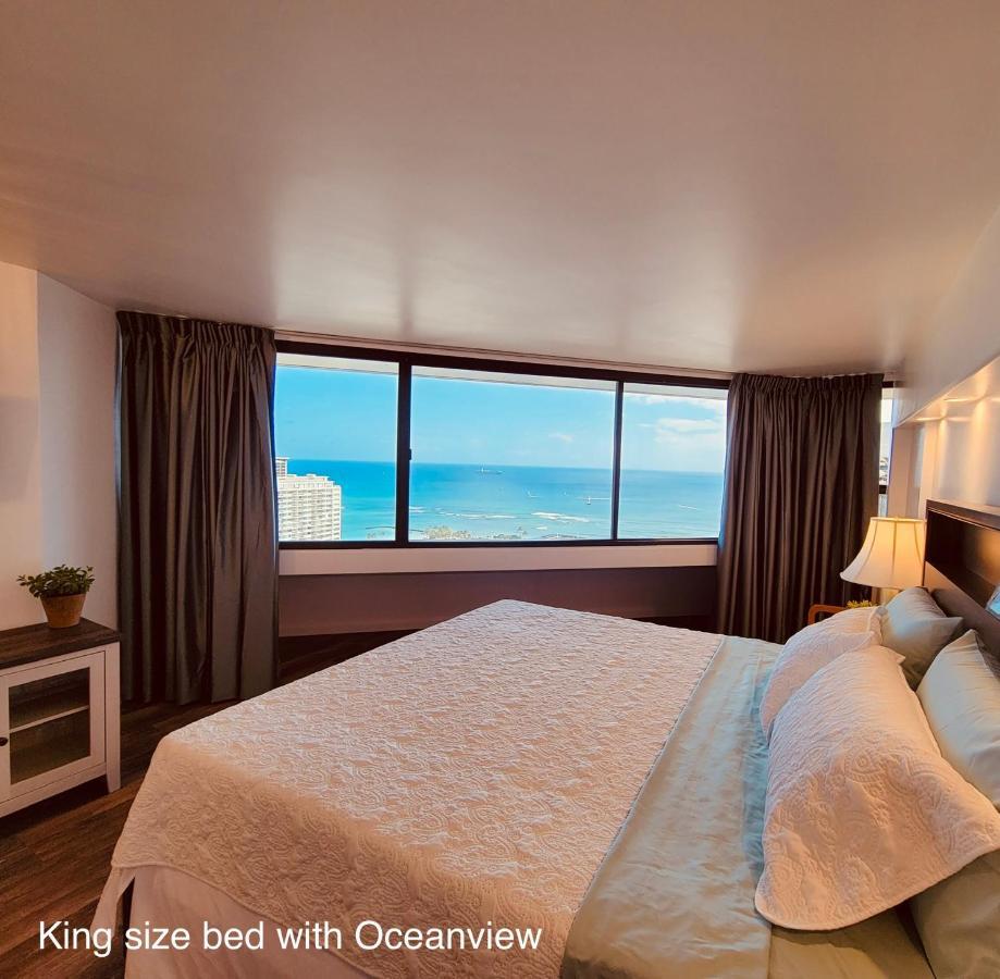 Апарт готель Waikiki High-Rise Sea View Free Parking Гонолулу Екстер'єр фото
